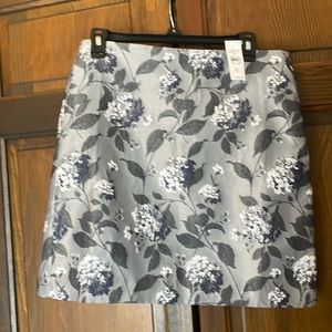 Loft-  Size 6 Gray Skirt.